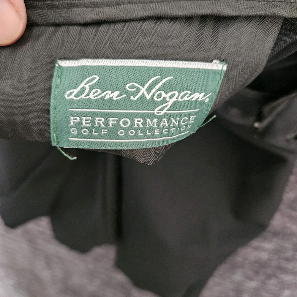 Ben Hogan Performance Golf Shorts - Black- Size 42 Flat Front PGA